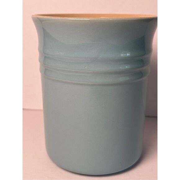 Le Creuset Stoneware Utensil Crock Light Blue Small - Picture 3 of 4